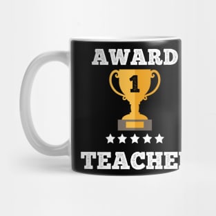 Award Teacher gift idea love best teacher Mug